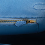 Hermes Birkin 35 Bleu Agate Togo Gold Hardware