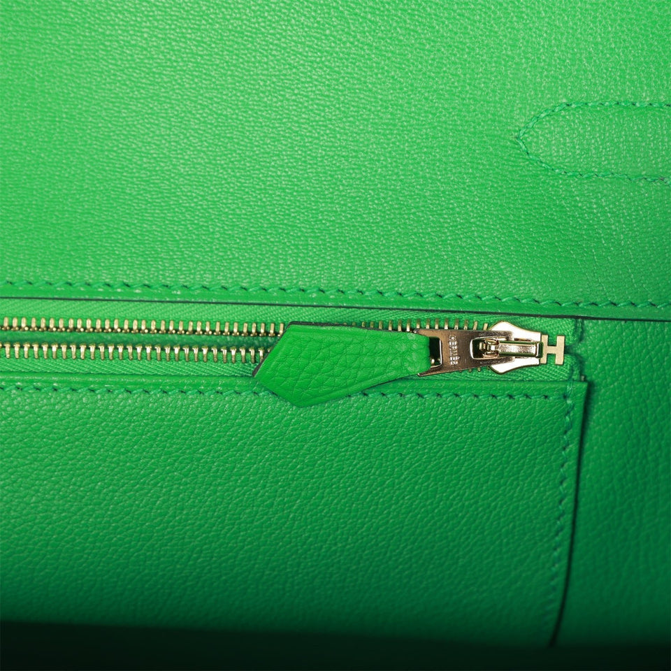 Hermes Birkin 35 Bamboo Togo Gold Hardware