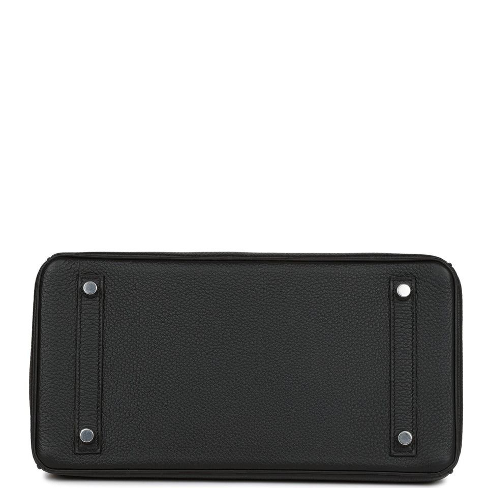 Hermes Birkin 30 Black Togo Palladium Hardware