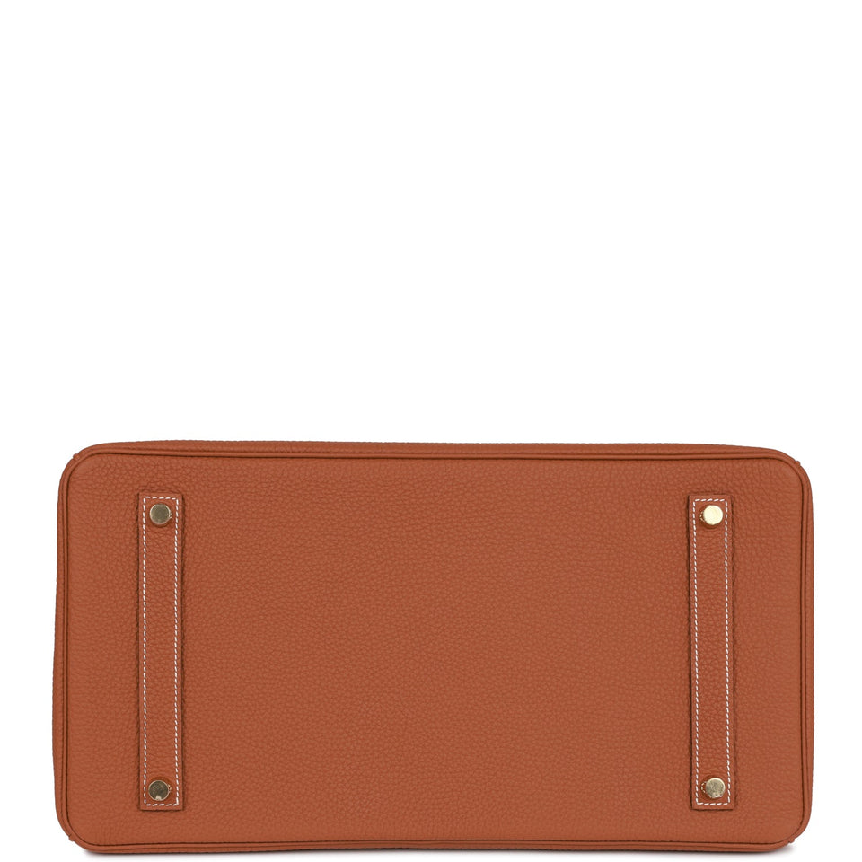 Hermes Birkin 35 Gold Togo Gold Hardware