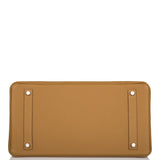 Hermes Birkin 35 Bronze D'Or Togo Palladium Hardware