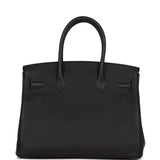 Hermes Birkin 30 Black Togo Rose Gold Hardware