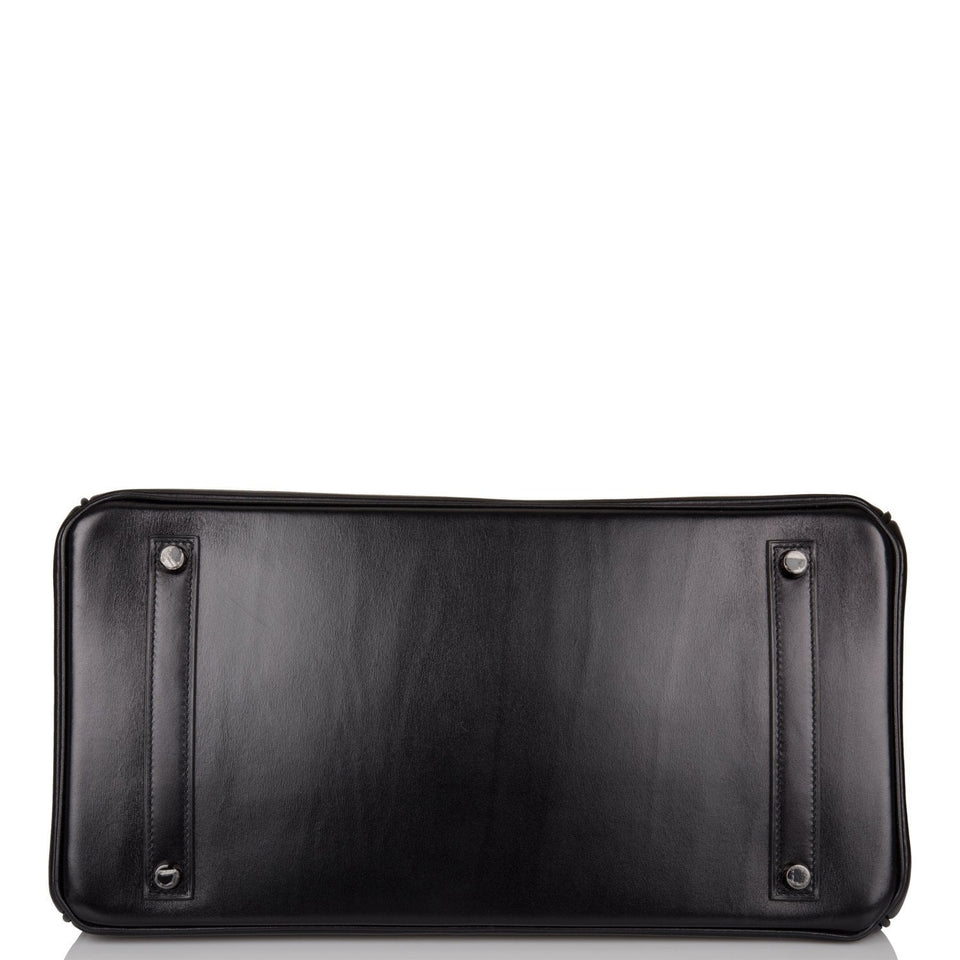 Hermes Birkin 35cm  SO Black Box Black Hardware
