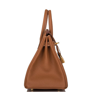 Hermes Birkin 25 Gold Togo Gold Hardware