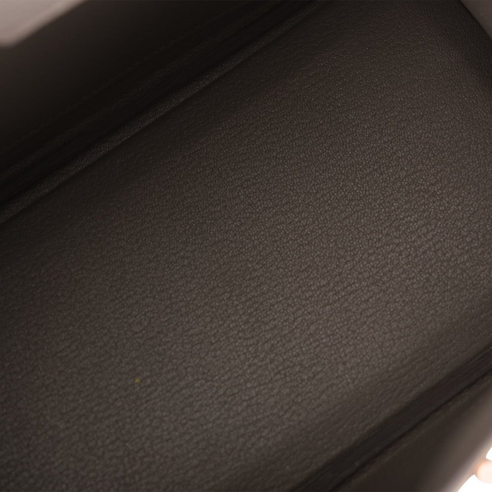 Hermes Birkin 25 Etain Togo Rose Gold Hardware