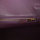 Hermes Birkin 35 Cassis Togo Gold Hardware