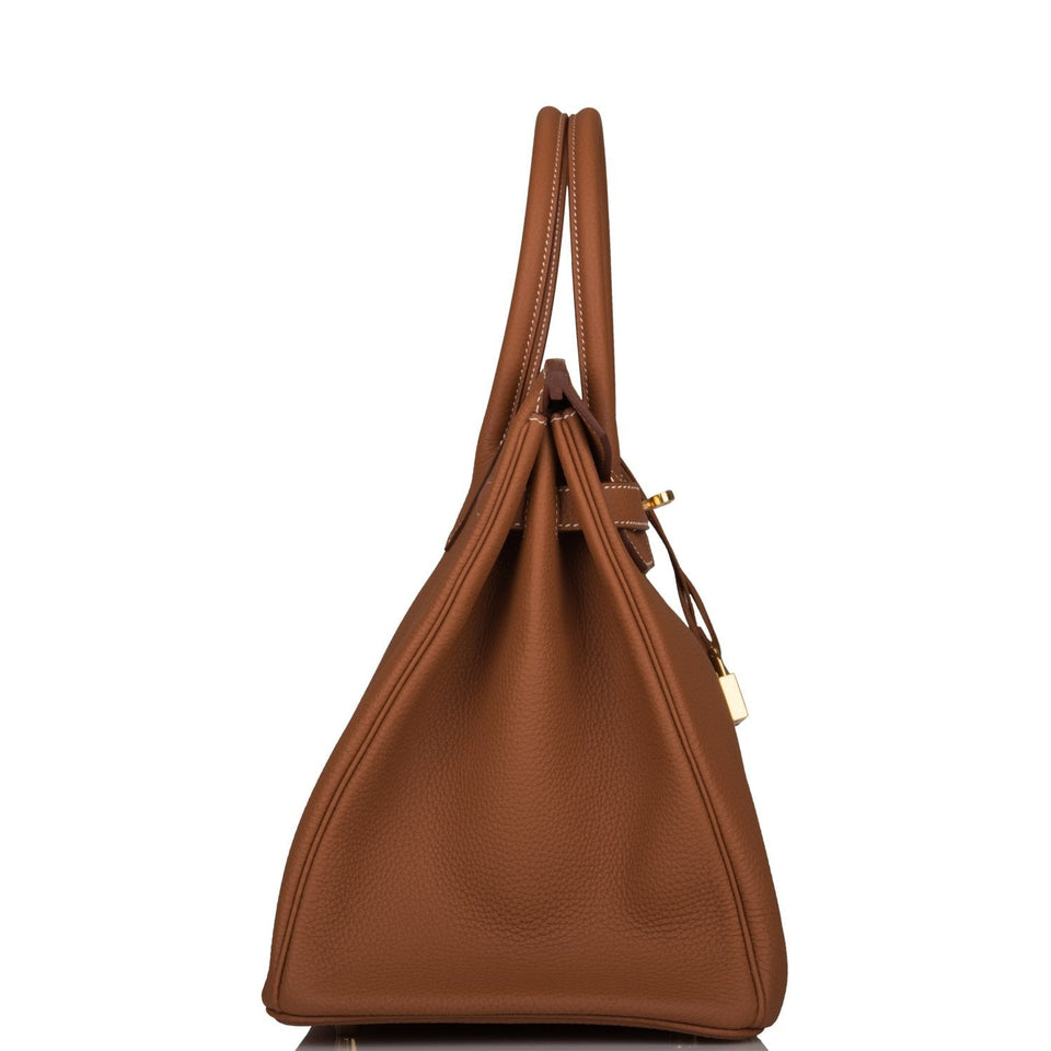 Hermes Birkin 35 Gold Togo Gold Hardware