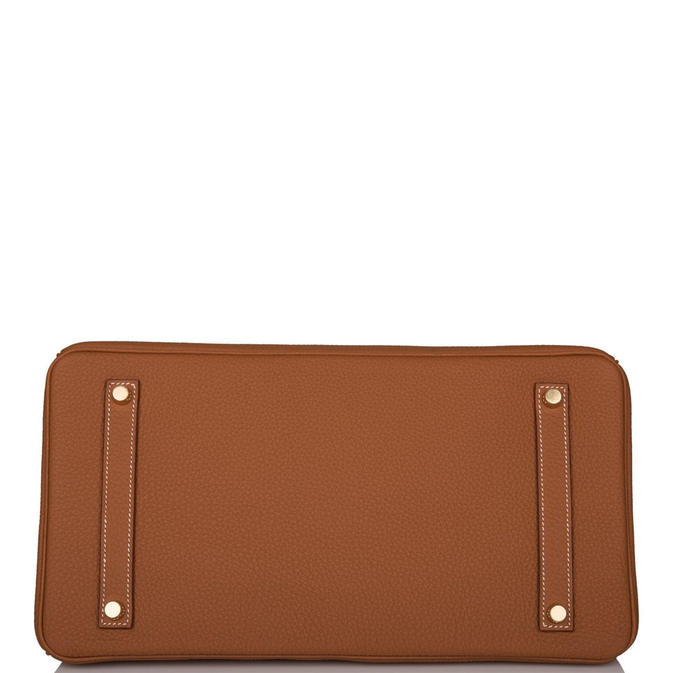 Hermes Birkin 35 Gold Togo Gold Hardware