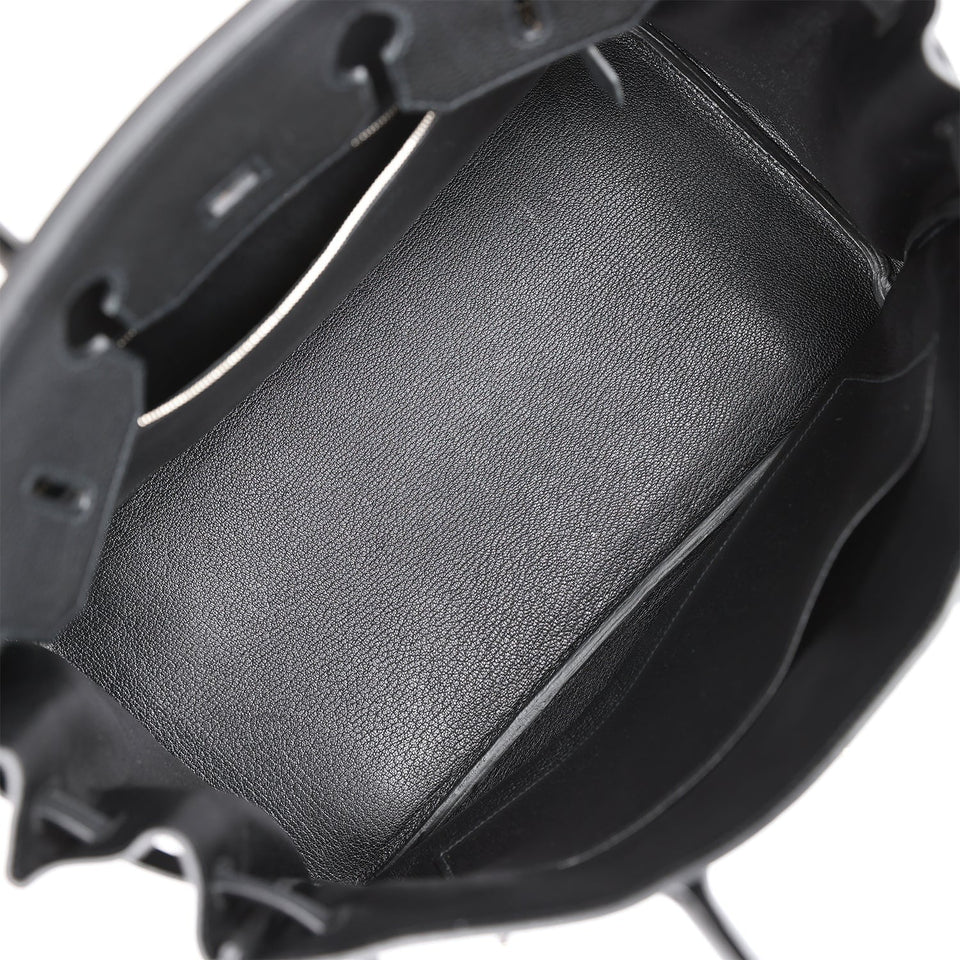 Hermes Birkin 35 Black Clemence Palladium Hardware