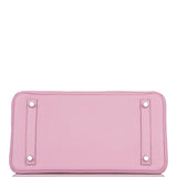 Hermes Birkin 30 Mauve Sylvestre Clemence Palladium Hardware
