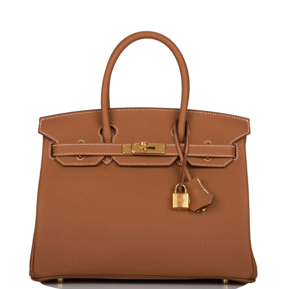 Hermes Birkin 30 Gold Togo Gold Hardware