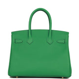 Hermes Birkin 30 Cactus Epsom Gold Hardware