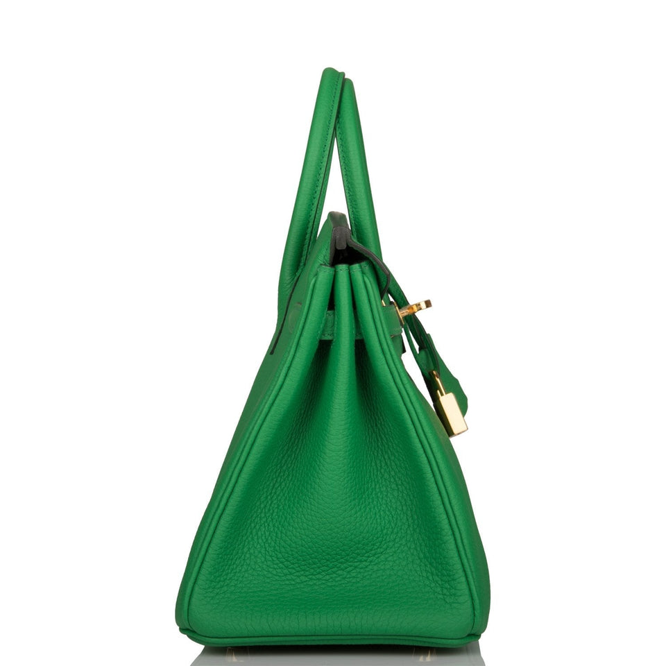 Hermes Birkin 25cm Bambou Togo Gold Hardware