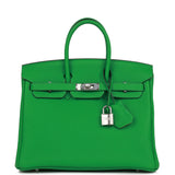 Hermes Birkin 25 Bambou Verso Togo Palladium Hardware