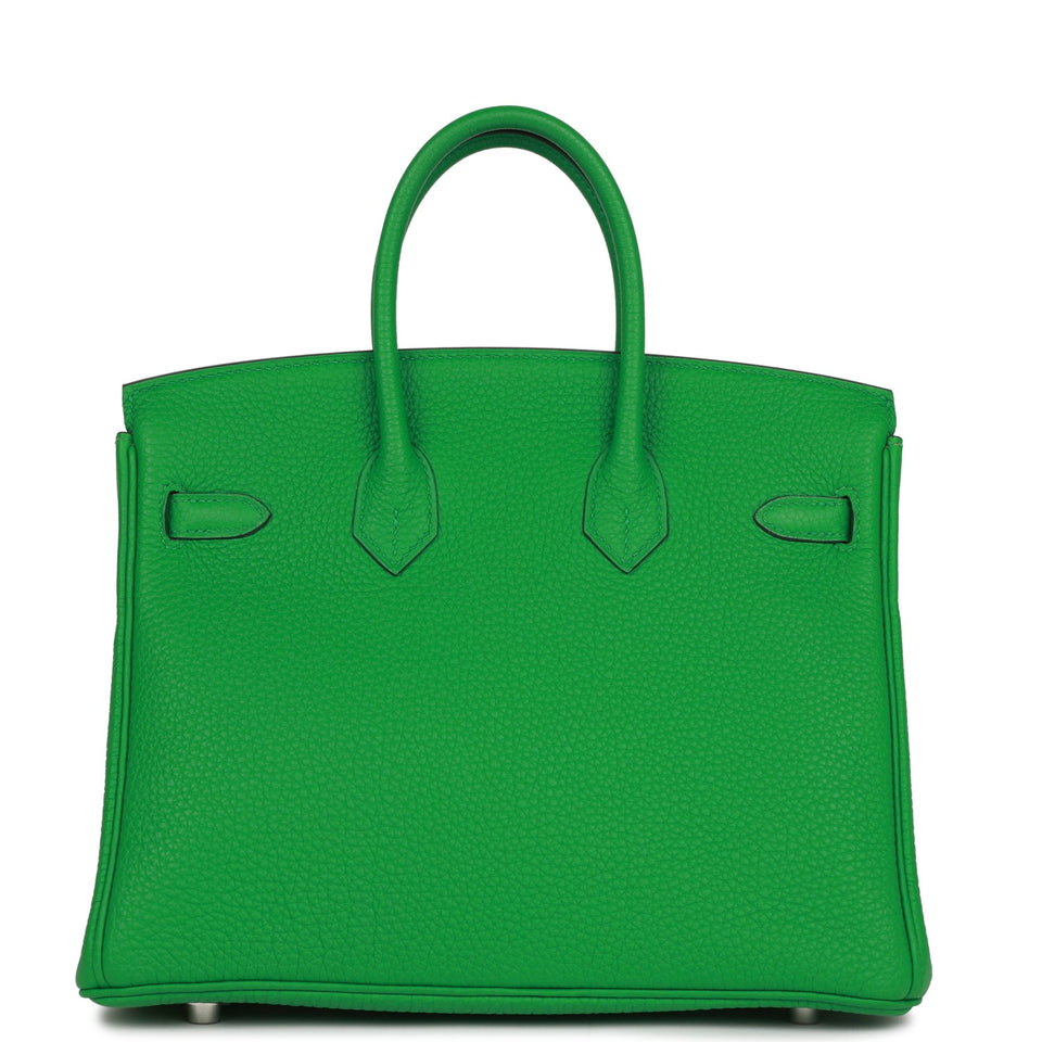 Hermes Birkin 25 Bambou Verso Togo Palladium Hardware