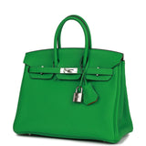 Hermes Birkin 25 Bambou Verso Togo Palladium Hardware