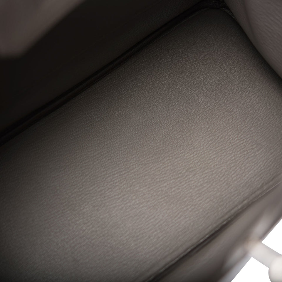 Hermes Birkin 30 Etain Togo Palladium Hardware