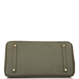 Hermes Birkin 35 Vert de Gris Epsom Gold Hardware