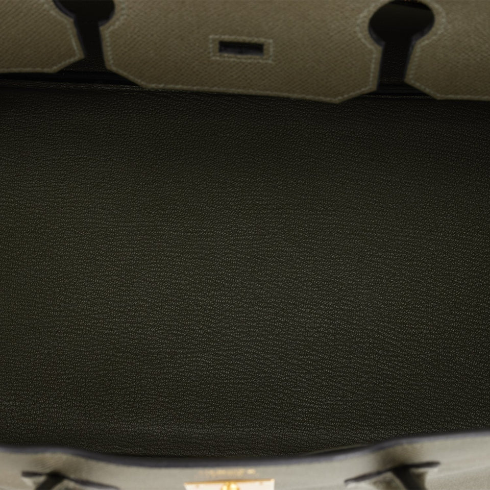 Hermes Birkin 35 Vert de Gris Epsom Gold Hardware