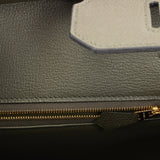 Hermes Birkin 35 Vert de Gris Epsom Gold Hardware