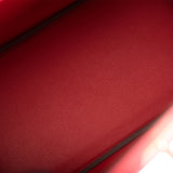 Hermes Birkin 30 Rouge Casaque Epsom Gold Hardware