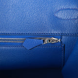 Hermes Birkin 35 Bleu Royal Togo Palladium Hardware
