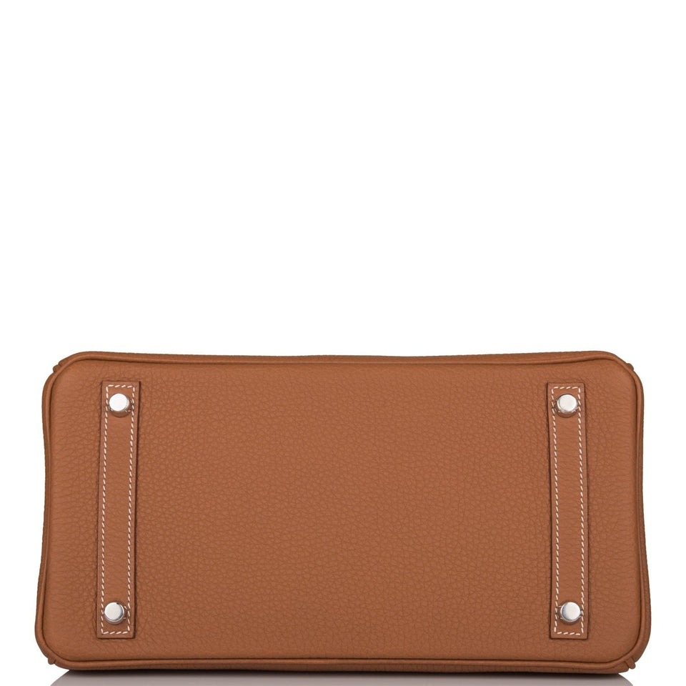 Hermes Birkin 30 Gold Togo Palladium Hardware