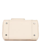 Hermes Birkin Cargo 25 Nata Swift and Toile Canvas Palladium Hardware