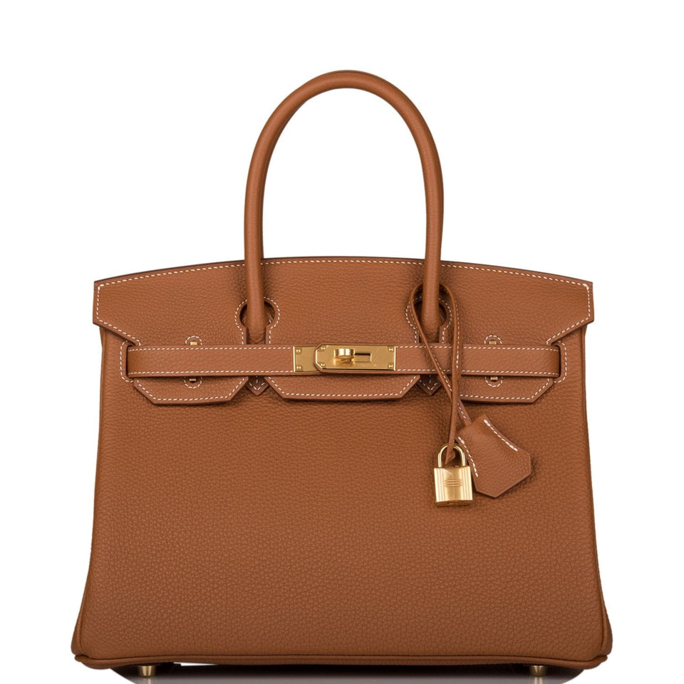 Hermes Birkin 30 Gold Togo Gold Hardware