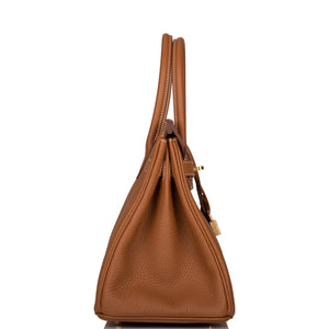 Hermes Birkin 30 Gold Togo Gold Hardware
