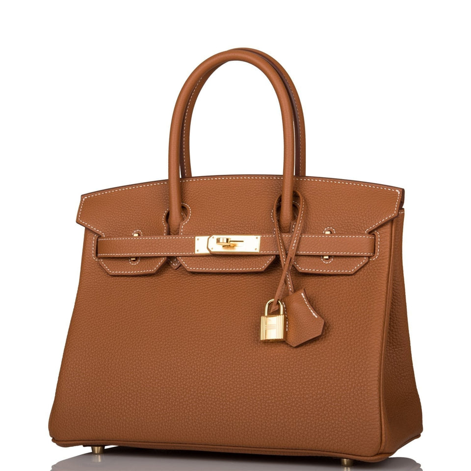 Hermes Birkin 30 Gold Togo Gold Hardware