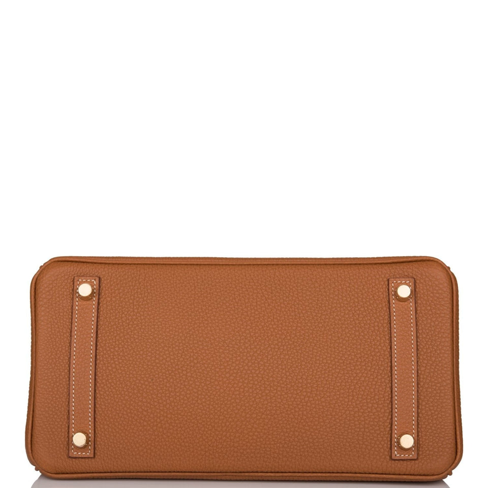 Hermes Birkin 30 Gold Togo Gold Hardware