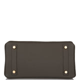 Hermes Birkin 25 Vert de Gris Togo Gold Hardware