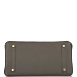 Hermes Birkin 30 Vert de Gris Epsom Gold Hardware