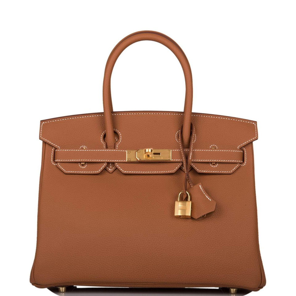 Hermes Birkin 30 Gold Togo Gold Hardware
