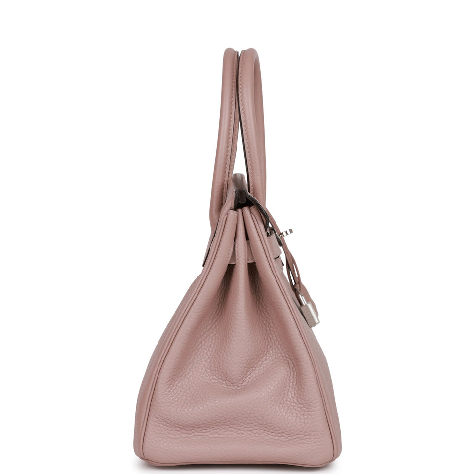 Hermes Birkin 30 Glycine Clemence Palladium Hardware