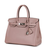 Hermes Birkin 30 Glycine Clemence Palladium Hardware