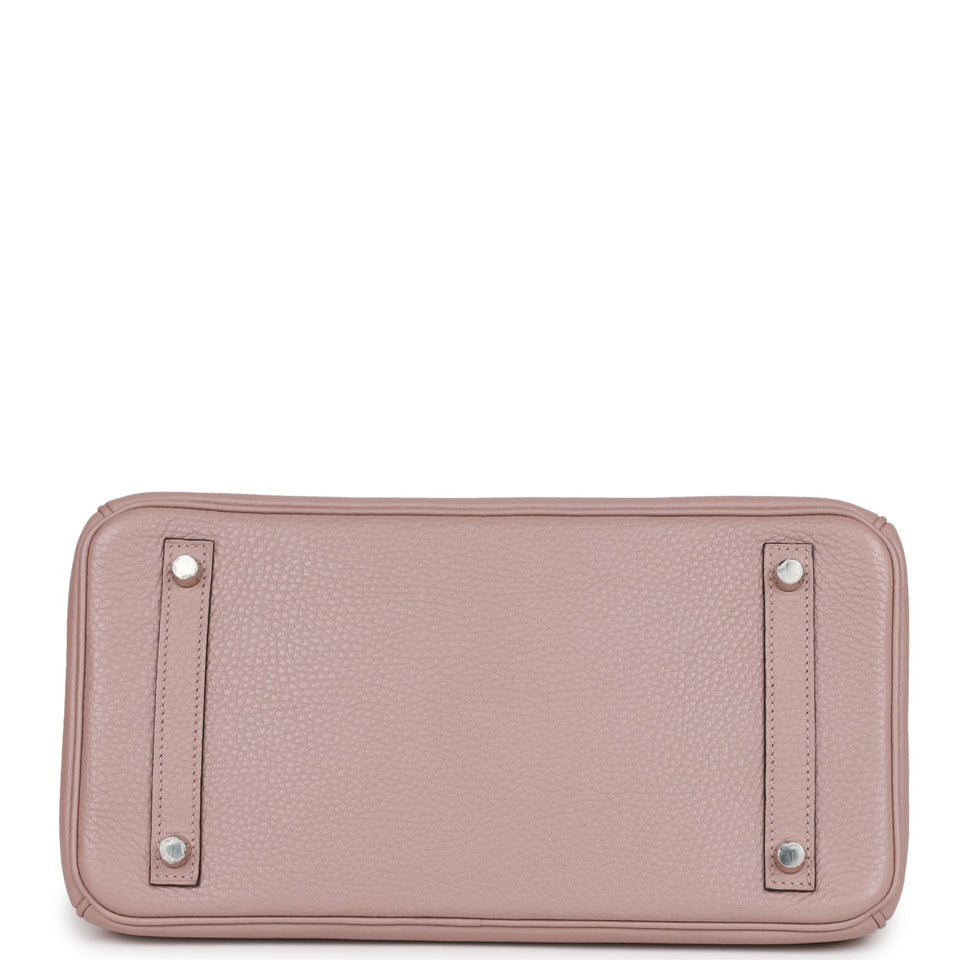 Hermes Birkin 30 Glycine Clemence Palladium Hardware