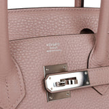 Hermes Birkin 30 Glycine Clemence Palladium Hardware