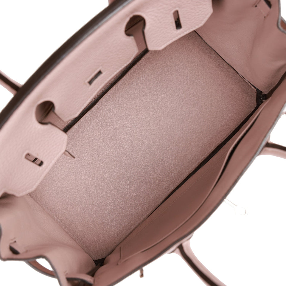 Hermes Birkin 30 Glycine Clemence Palladium Hardware