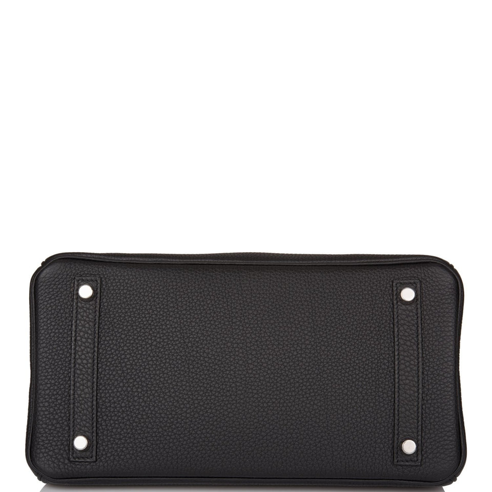 Hermes Birkin 30 Black Togo Palladium Hardware