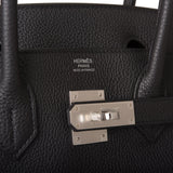 Hermes Birkin 30 Black Togo Palladium Hardware