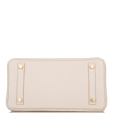 Hermes Birkin 25 Craie Togo Gold Hardware