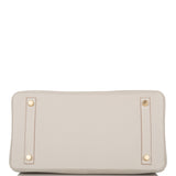 Hermes Birkin 30 Gris Perle Togo Gold Hardware