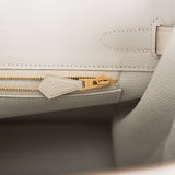 Hermes Birkin 30 Gris Perle Togo Gold Hardware