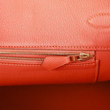 Hermes Birkin 35 Mangue Epsom Gold Hardware