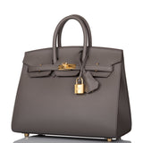 Hermes Birkin Sellier 25 Etain Epsom Gold Hardware - Payment 1 for NN
