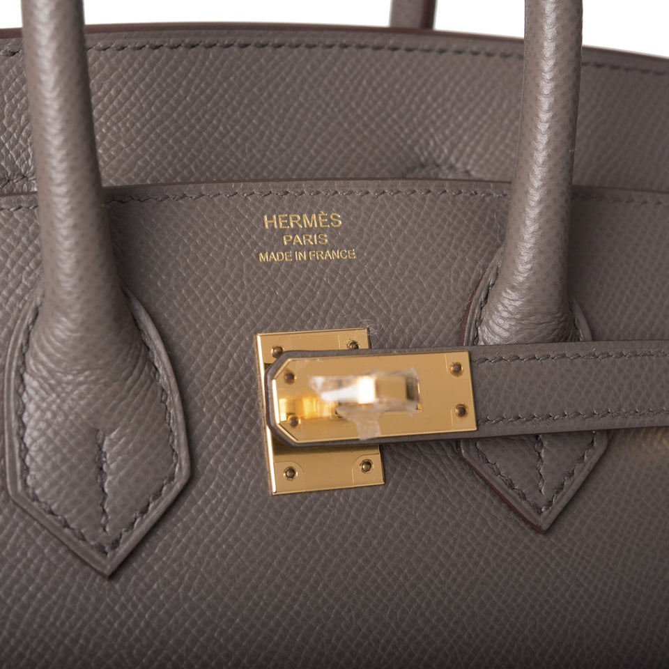 Hermes Birkin Sellier 25 Etain Epsom Gold Hardware - Payment 2 for NN