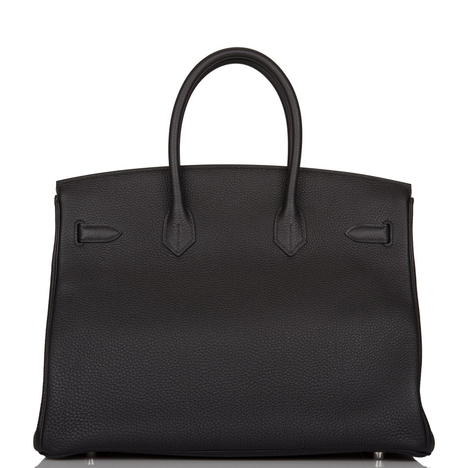 Hermes Birkin 35 Black Togo Palladium Hardware