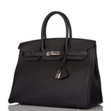 Hermes Birkin 35 Black Togo Palladium Hardware